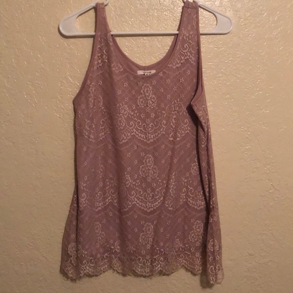 Maurices Lace Shirt